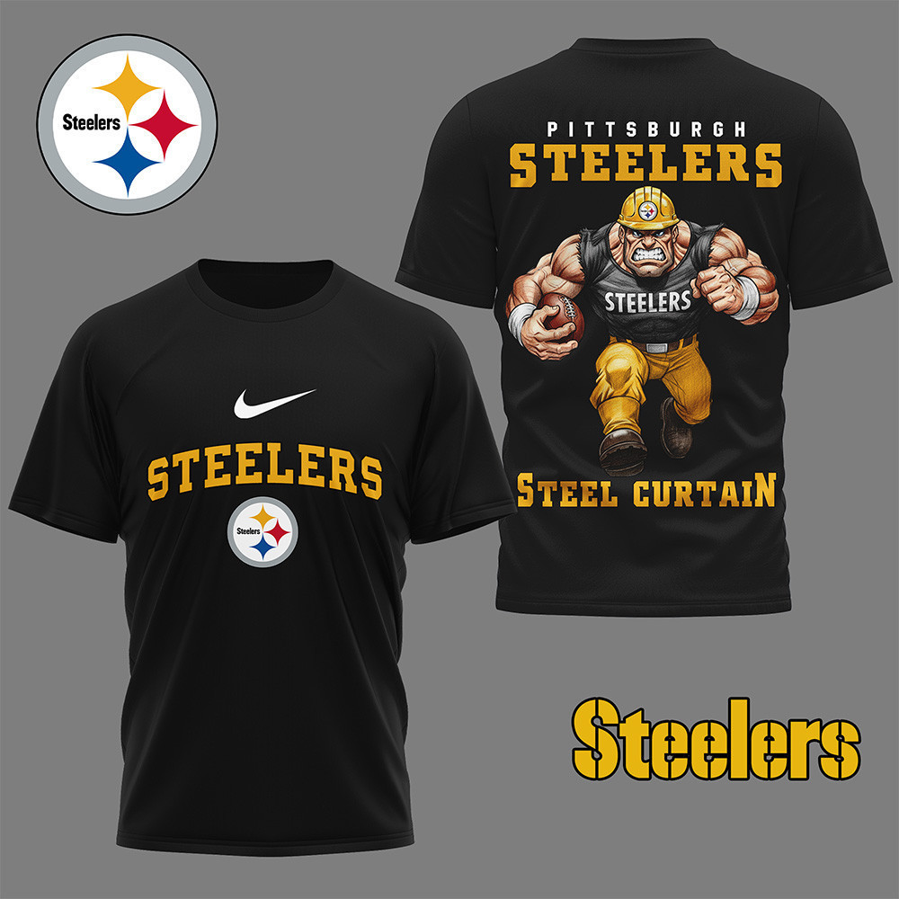 Pittsburgh Steelers | Premium NFL Nation Gear 3D Shirt NY - Image 2