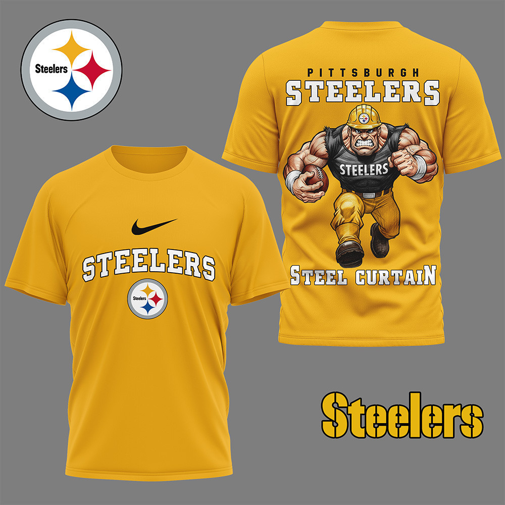 Pittsburgh Steelers | Premium NFL Nation Gear 3D Shirt NY - Image 3