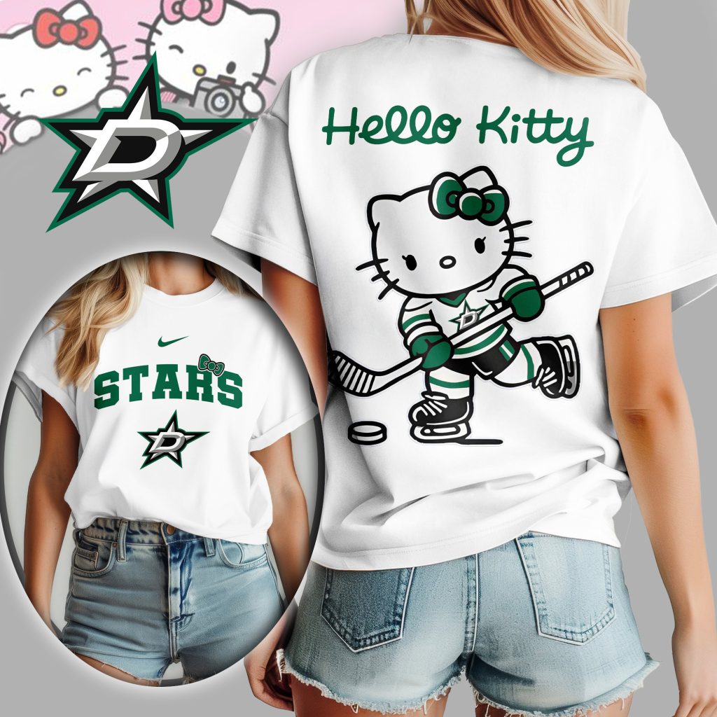 Dallas Stars | Premium NHL x Hello Kitty Women Shirt TD