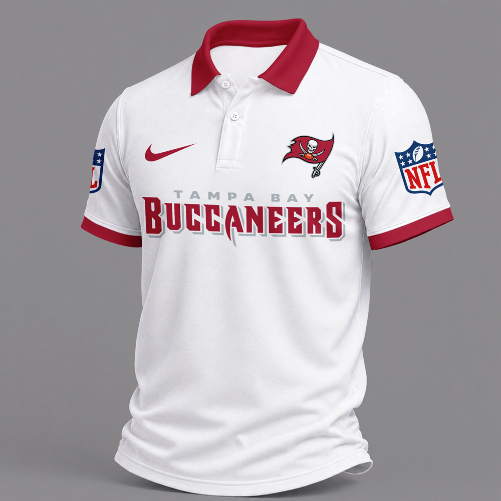 Tampa Bay Buccaneers | Premium NFL Team Classic Polo Shirt NTH1 - Image 2