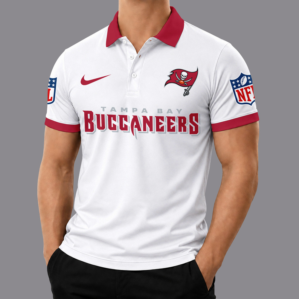 Tampa Bay Buccaneers | Premium NFL Team Classic Polo Shirt NTH1 - Image 3