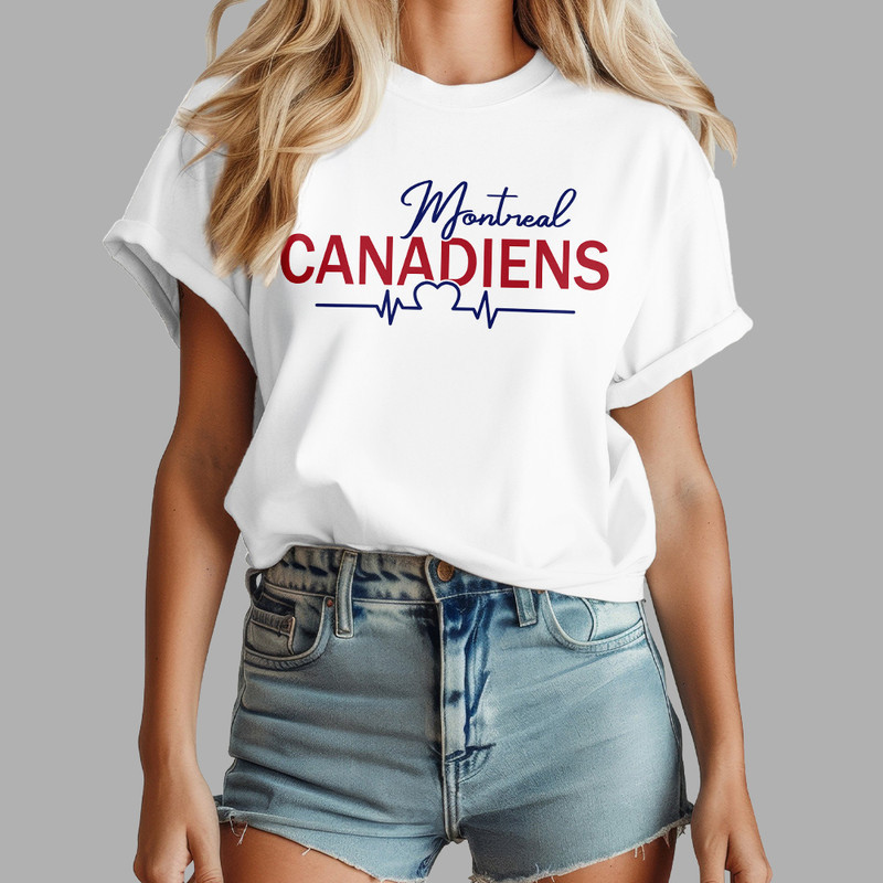 Montreal Canadiens | Premium NHL Fan Nurse 3D Shirt HY - Image 3