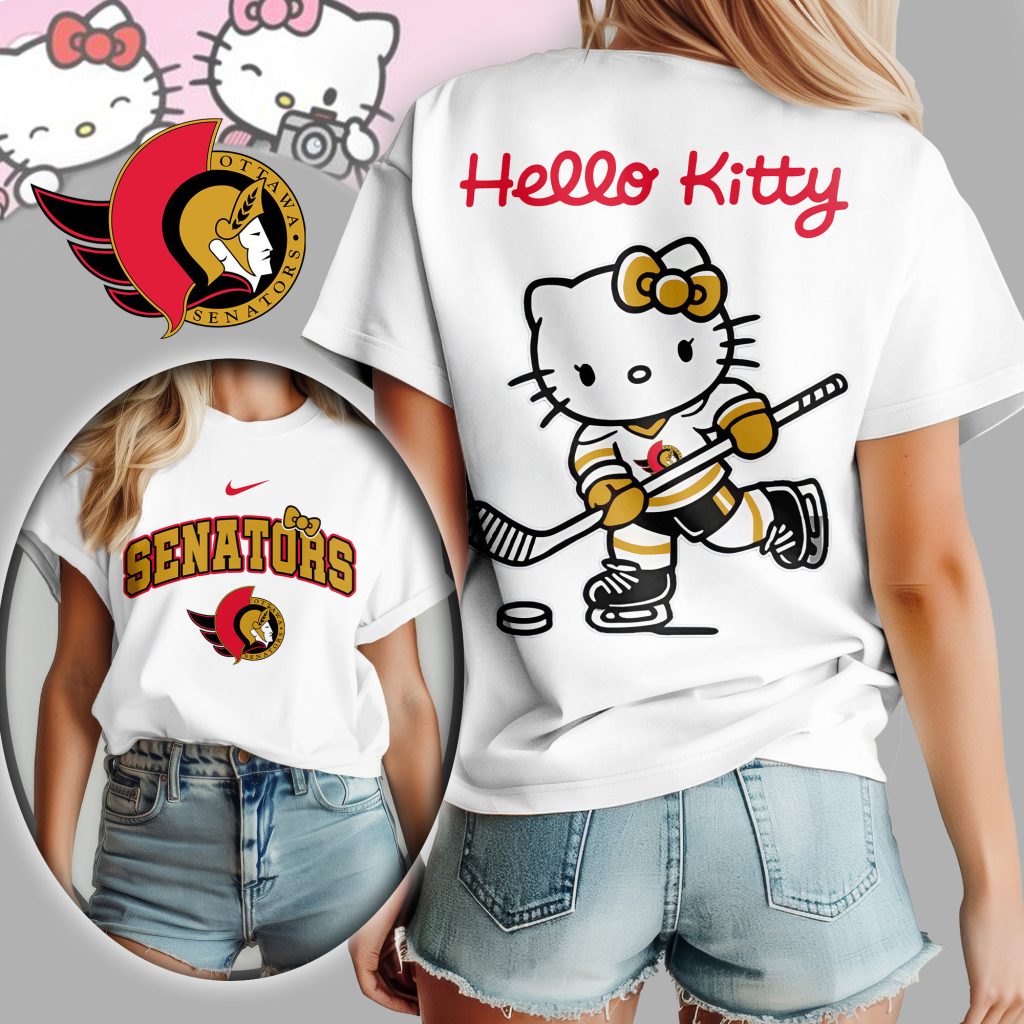 Ottawa Senators | Premium NHL x Hello Kitty Women Shirt TD