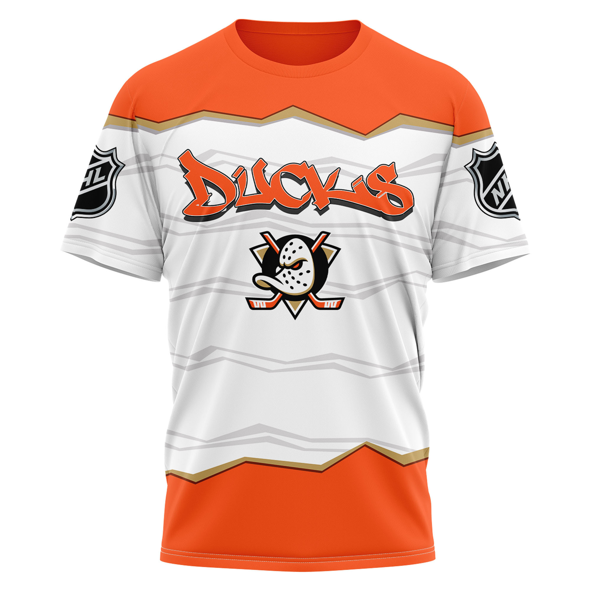 Anaheim Ducks | Premium NHL Puck Yeah 3D Shirt HY - Image 2