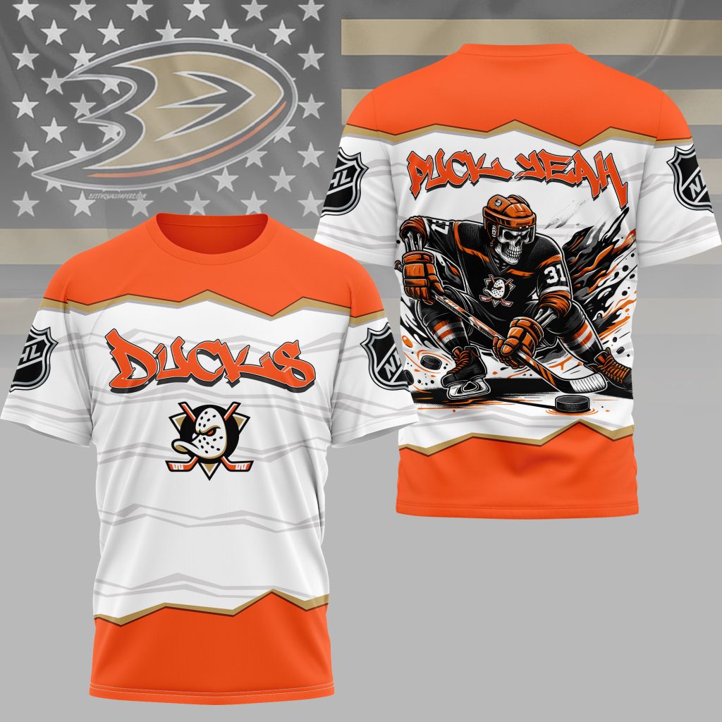 Anaheim Ducks | Premium NHL Puck Yeah 3D Shirt HY